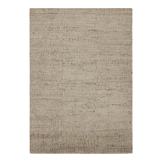Rug & Kilim’s Modern Textural Rug in Beige and Brown Salt and Pepper Tones For Sale
