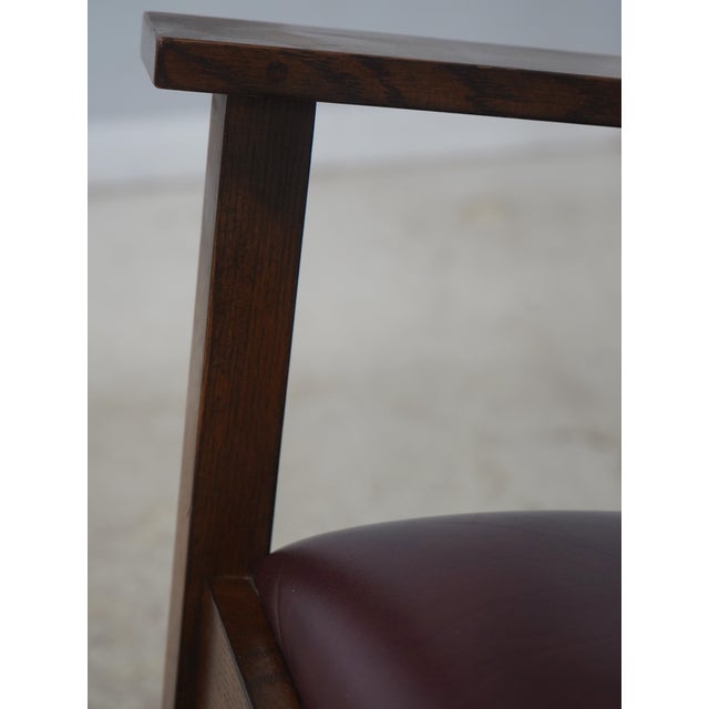 Wood Stickley Harvey Ellis Design Mission Oak Rocker For Sale - Image 7 of 18