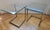 Mid-Century Glass and Chrome Cantilevere Side Tables from Gebra, 1980s, Set of 2 For Sale - Image 10 of 14