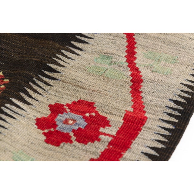 Textile Oversize Vintage Anatolian Kilim Rug For Sale - Image 7 of 10