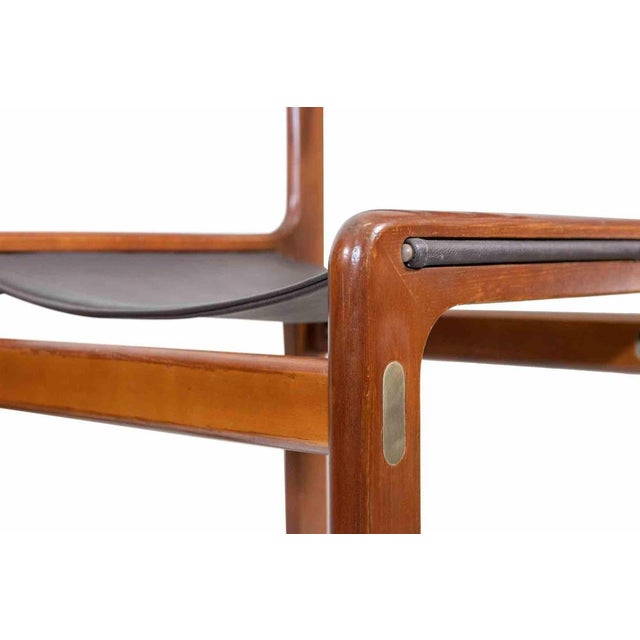 6 vintage chairs "Nautical Style" by Gigi Radice and Pierangelo Gallotti for Gallotti & Radice, Italy realized in 1960s....