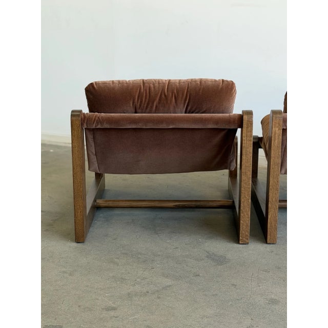 Fionda Lounge Chairs - Pair For Sale - Image 9 of 13