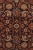 Traditional Antique European Rug in Black and Red With Floral Patterns by Rug & Kilim For Sale - Image 3 of 8