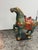 Wood Chinese Republic Period-Style Cloisonné Painted Wooden Horse, Vintage For Sale - Image 7 of 13