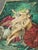 French Screen-Printed Tapestry with Leda and the Swan Motif in the style of Aubusson, 1970s For Sale - Image 4 of 18