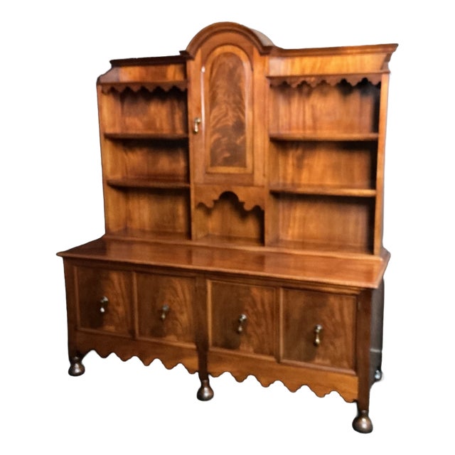 Antique Edwardian Mahogany Dresser, 1905 For Sale