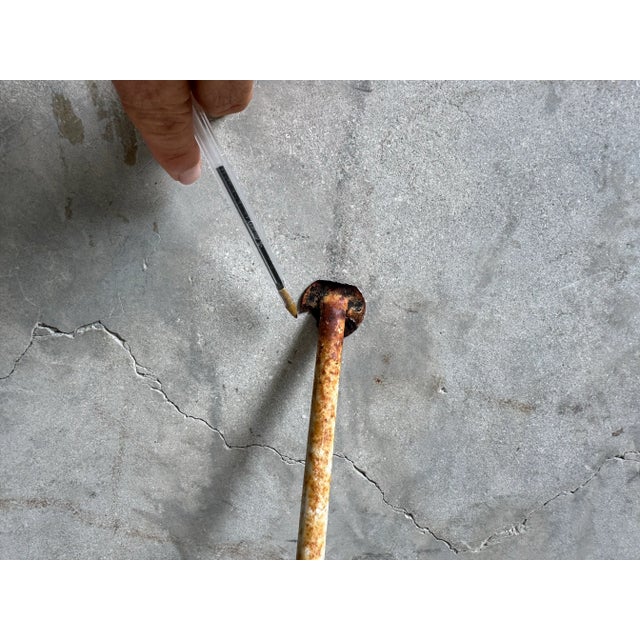 1960’s Vintage Maurizio Tempestini for Salterini “Clamshell” or “Orange Slice” Outdoor Sold For Sale - Image 12 of 12