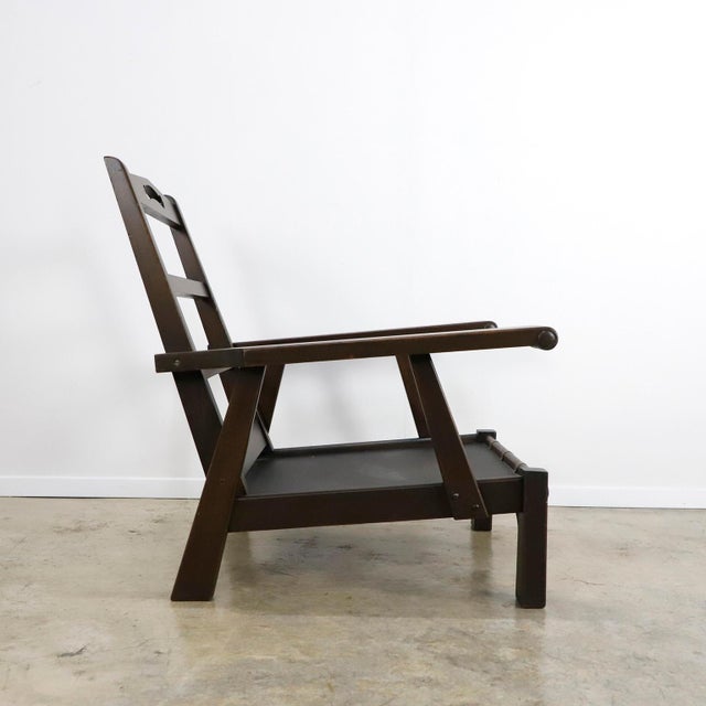 1960s Pair of Mexican Hacienda Style Armchairs For Sale - Image 4 of 5