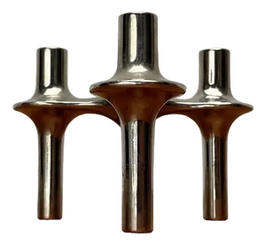 Vintage Space Age Orion Stacking Candleholder by Ceasar Stoffi & Fritz Nagel for BMF, 1960s