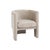 New special order item. Not vintage. The Lansky TP barrel chair is fully upholstered in luxurious taupe textured chenille...