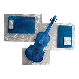 Alex Kovacs - Metal Sculpture Violin Modern Contemporary