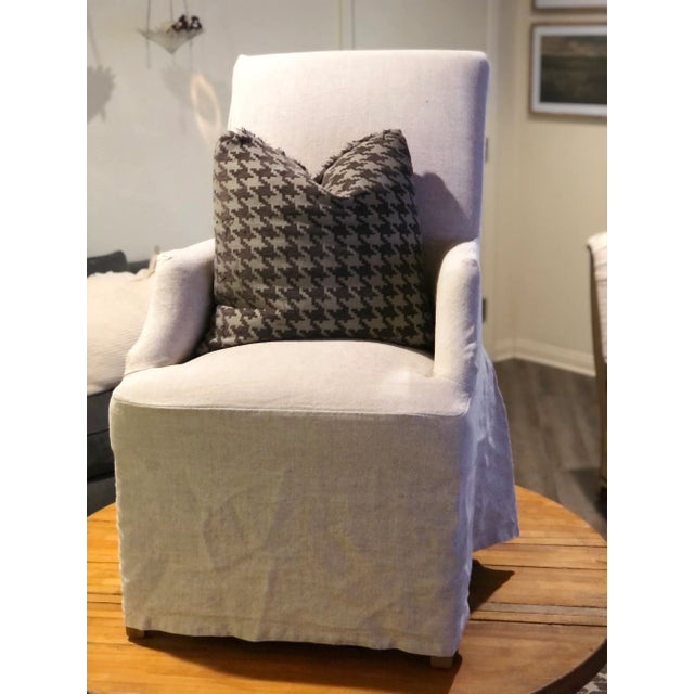 Restoration Hardware Hudson Parson Slipcover Chair Chairish