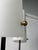 Black Mid-Century Modern Floor Lamp in Brass with Marble and Opal Glass by Angelo Lelii, Italy, 1950 For Sale - Image 8 of 13