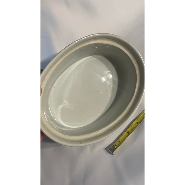 Porcelain Koi Goldfish Tureen Covered Serving Dish For Sale - Image 9 of 10