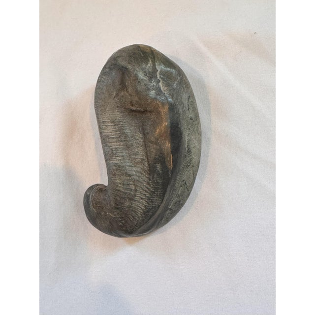 Abstract Late 20th Century Small Bronze Sculpture by Spinosa – Abstract Figurative Form With Elephant Motifs For Sale - Image 3 of 7