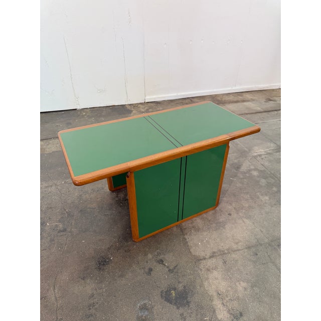 Pair of “Laker” Green Coffee Tables by Afra & Tobia Scarpa, Italy For Sale In Los Angeles - Image 6 of 9