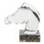 Hand-Carved Rock Crystal Equo Case Horse Head / Marble Base Sculpture For Sale