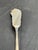 Victorian Vintage Stieff Rose Repousse Sterling Silver Master Butter Knife Flat Handle 7" For Sale - Image 3 of 9