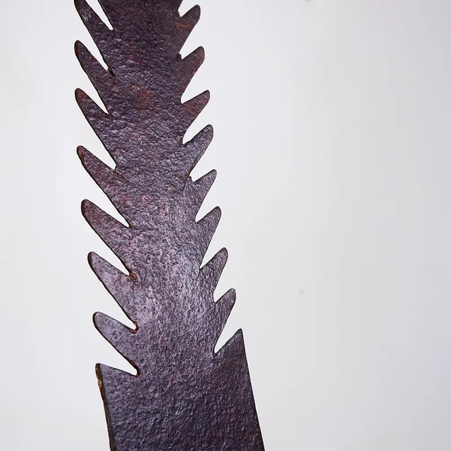 Sculpture Metal Soudart Mask For Sale - Image 10 of 12