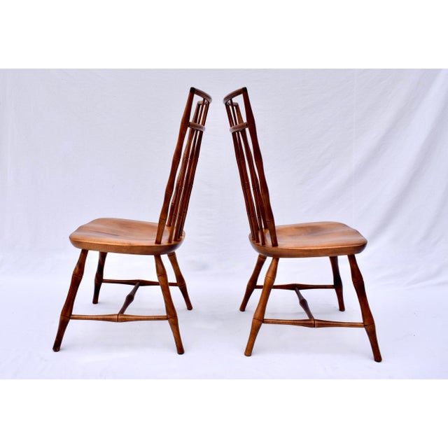 Nichols & Stone Birdcage Windsor Dining Chairs For Sale In Philadelphia - Image 6 of 9