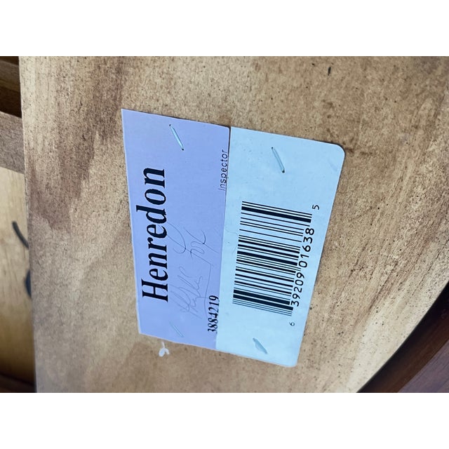 Late 20th Century Pair of Henredon Registry Collection Solid Cherry Regency Drum Tables For Sale - Image 13 of 18