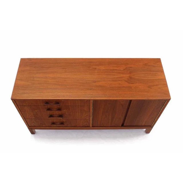 Mid-Century Modern Mid-Century Modern Walnut Sideboard For Sale - Image 3 of 7