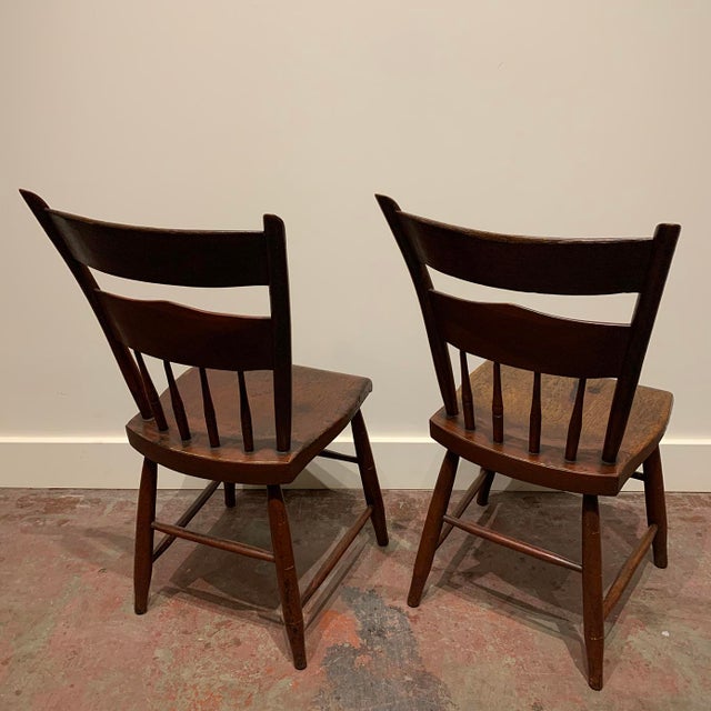 1820s Hitchcock Dining Chairs Set of 6 Chairish