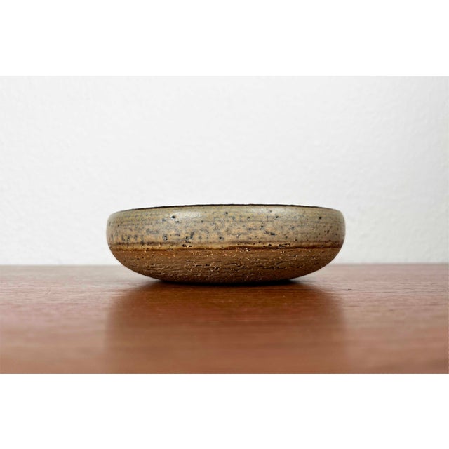 Mid-Century Modern Danish Studio Pottery Bowl from Søholm, 1960s For Sale - Image 11 of 12