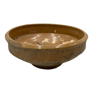 Antique Hungarian Folk Art Decorative Bowl For Sale