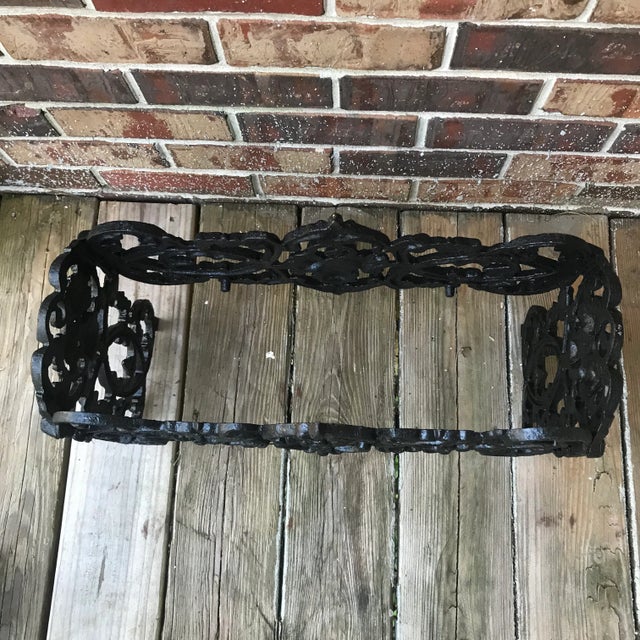 Antique Victorian Cast Iron Planter For Sale - Image 4 of 14
