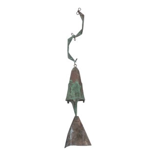 1960s Bronze Wind Bell Chime by Paolo Soleri for Arcosanti For Sale