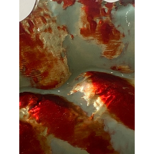 Vintage Mediterranean Art Glass Centrepiece/Bowl For Sale - Image 9 of 12