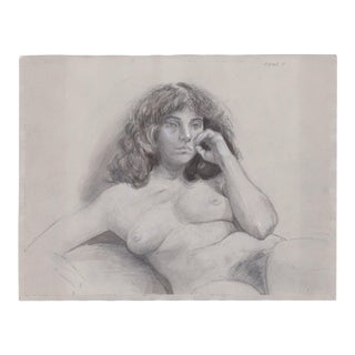 1975 Contemporary Realist Female Nude For Sale