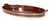 Traditional Large Regency Mahogany and Brass Banded Oyster Tray For Sale - Image 3 of 7