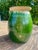 19th Century French Green-Glazed Terracotta Pitcher/Antique French Provincial Pottery For Sale - Image 9 of 11