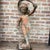 Antique Large Iron Garden Statue " Dancing Nymph With Scarf" on Plinth For Sale - Image 12 of 12