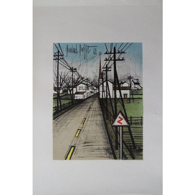 Bernard BUFFET (1928-1999) The road, 1962 Lithographic poster Signed in the plate Dimensions: 58 x 40 cm REFRENCES:...