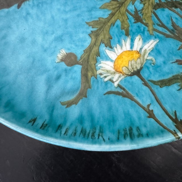 Late 19th Century Ceramic Dish by Théodore Deck, 1882 For Sale - Image 5 of 13
