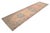 Peach Traditional Ottoman Design Distressed Oushak Runner Rug Faded Colors Low Pile - 3'2″ X 12'2″ For Sale - Image 8 of 13