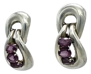 Rare Marcel Boucher Parisina Sterling Silver Drop Earrings