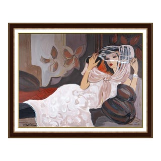 Late 20th Century Beneath the Veil, Isaac Maimon For Sale