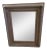 Gustavian Grey Carved Wood Mirror For Sale