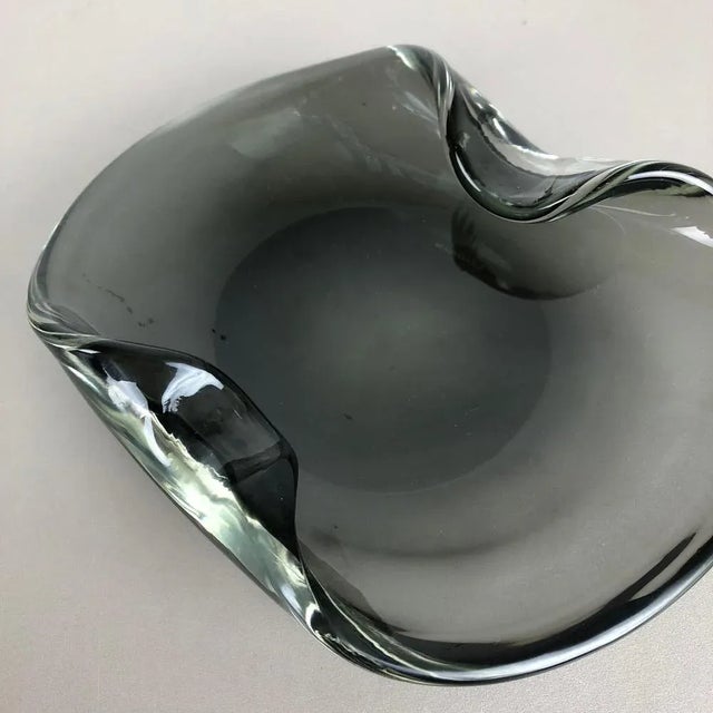 Murano Glass Shell Bowl by Antonio Da Ros for Cenedese, Italy, 1960s For Sale - Image 11 of 18