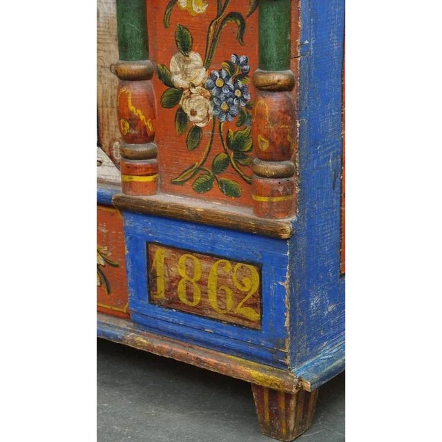 Antique Bridal Chest, 1800s For Sale - Image 13 of 18