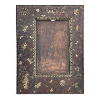A Rare 19th Century French Japonais Ormolu Mounted Picture Frame For Sale