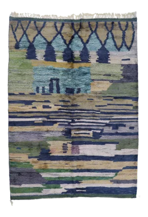 Berber Moroccan Rug - 08'08 X 11'05