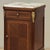 Pair of Antique French Louis XVI Marquetry Marble Top Nightstands ~ End Tables For Sale - Image 10 of 18