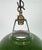Mid-Century Modern Industrial Green Enamel Factory Pendant Lamp from Coolicon, 1950s For Sale - Image 3 of 18