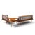 Peter Hvidt for France & Søns "Minerva" Mid Century Danish Teak Three Piece Sectional Sofa For Sale In Chicago - Image 6 of 8