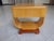 Side Table with One Drawer and U-Shaped Base, 1940s For Sale - Image 12 of 18